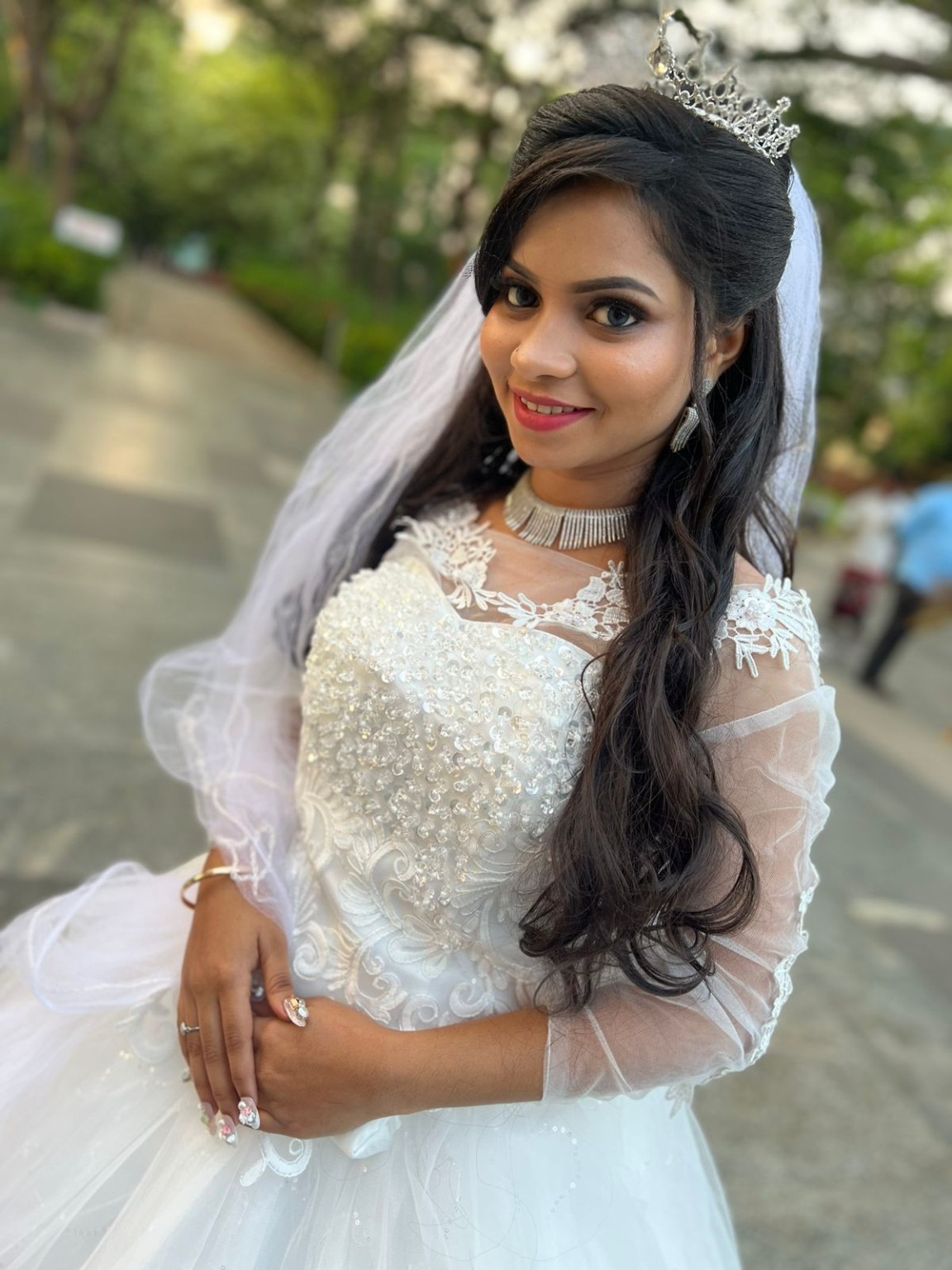 Sri Lalitha Beauty Parlour bridal and beauty work