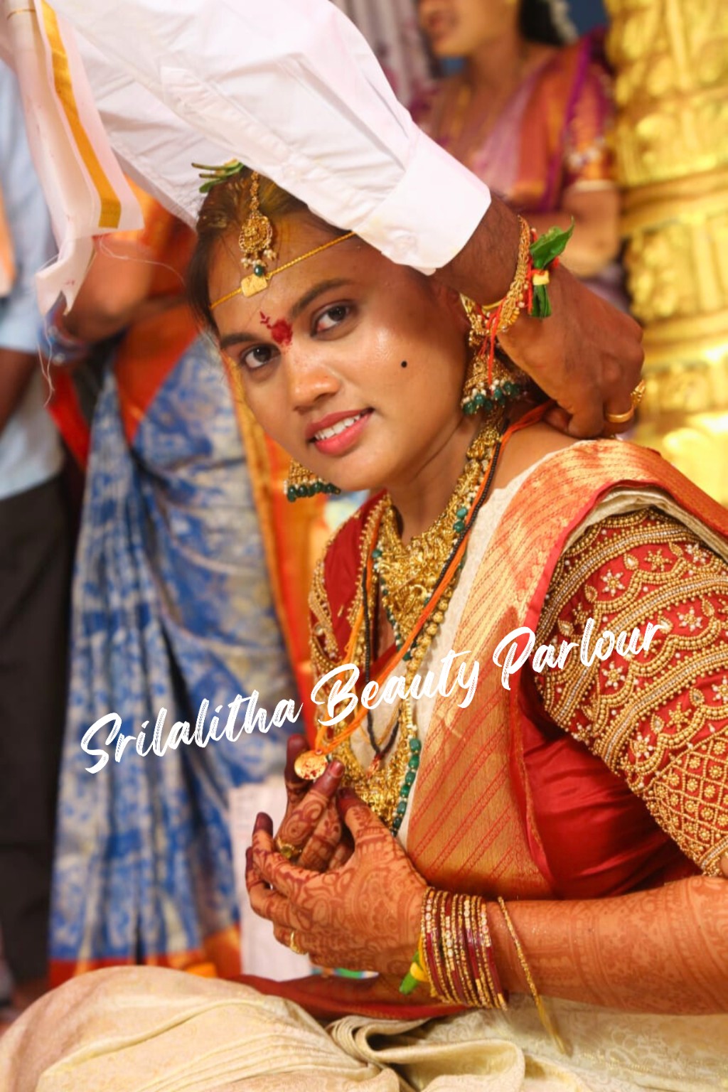 Sri Lalitha Beauty Parlour bridal and beauty work