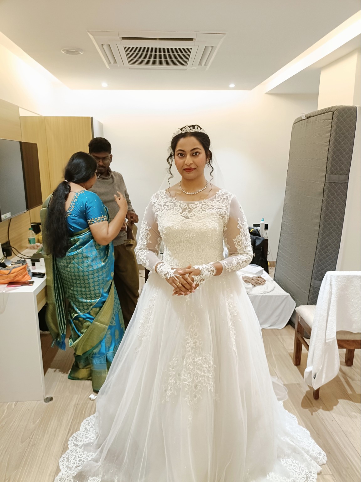Sri Lalitha Beauty Parlour bridal and beauty work