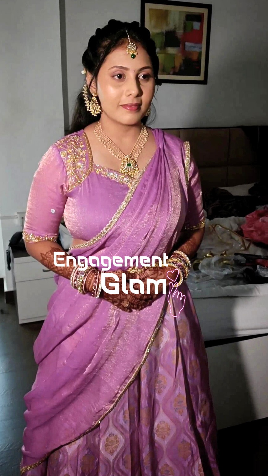 Sri Lalitha Beauty Parlour bridal and beauty work