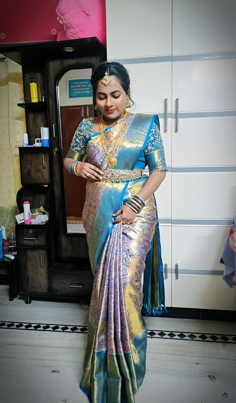 Sri Lalitha Beauty Parlour bridal and beauty work