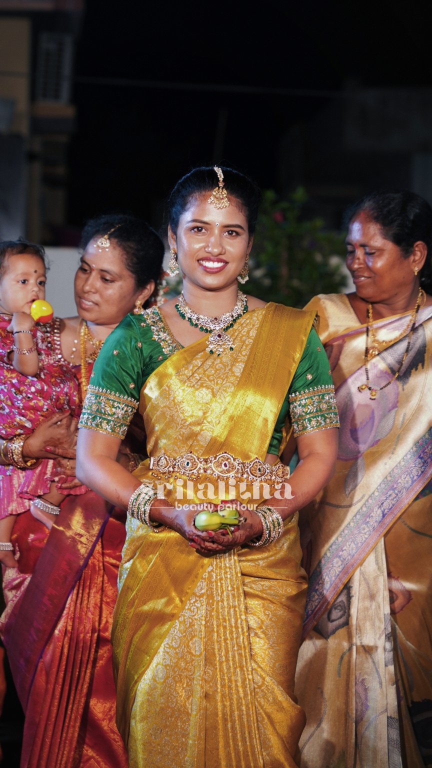 Sri Lalitha Beauty Parlour bridal and beauty work