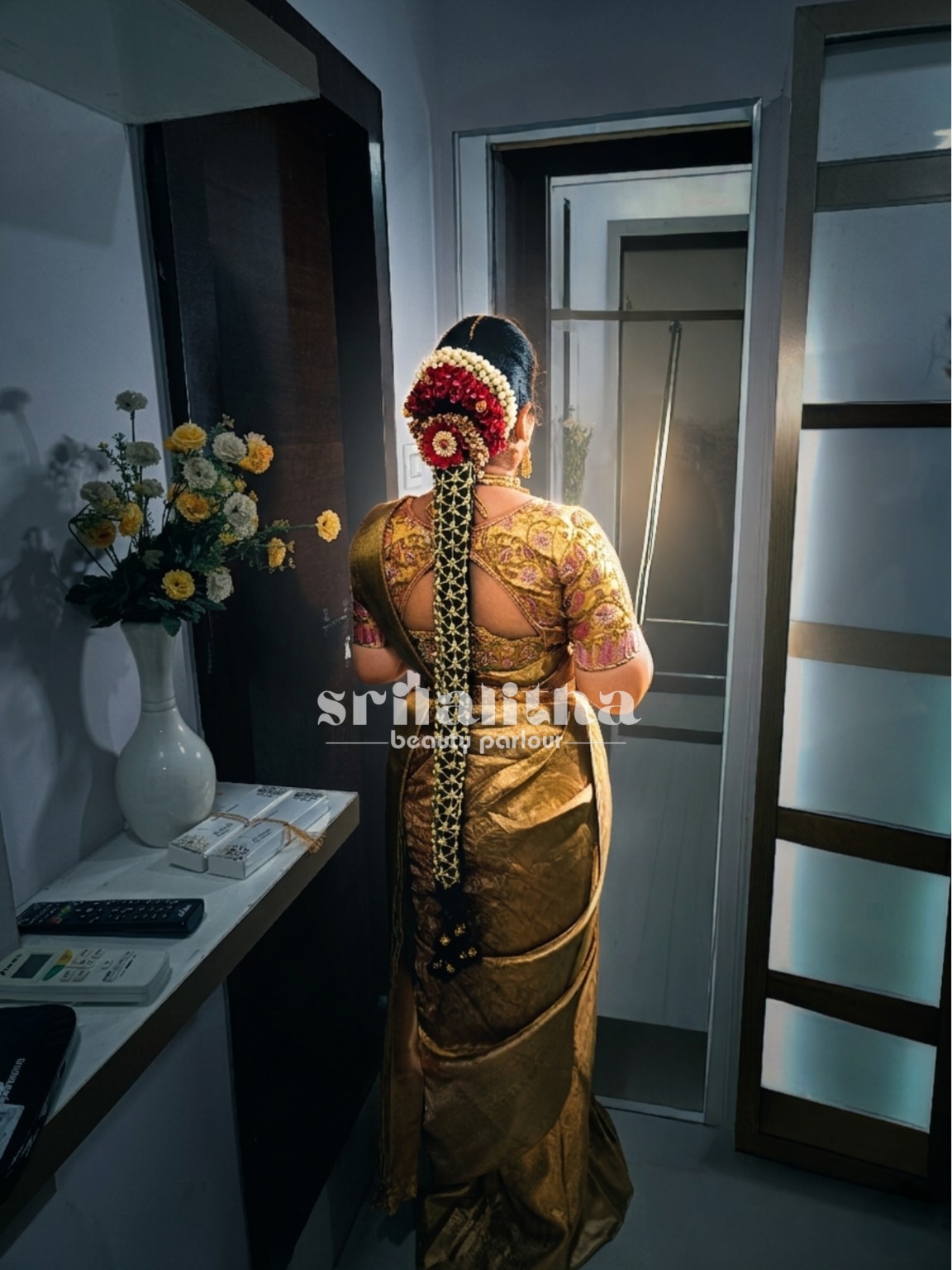 Sri Lalitha Beauty Parlour bridal and beauty work