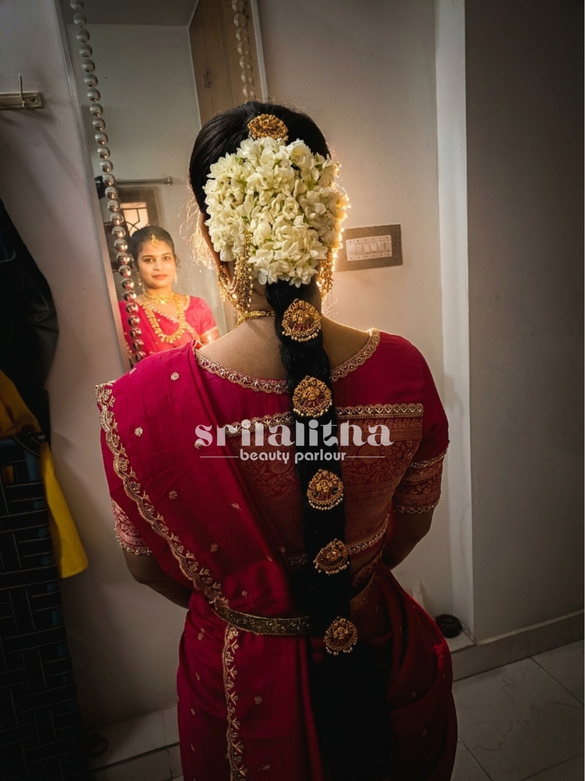 Sri Lalitha Beauty Parlour bridal and beauty work