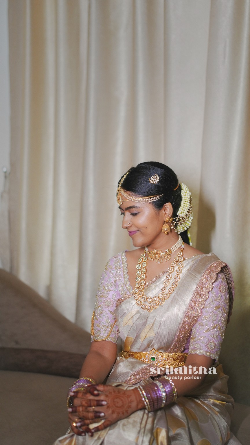 Sri Lalitha Beauty Parlour bridal and beauty work